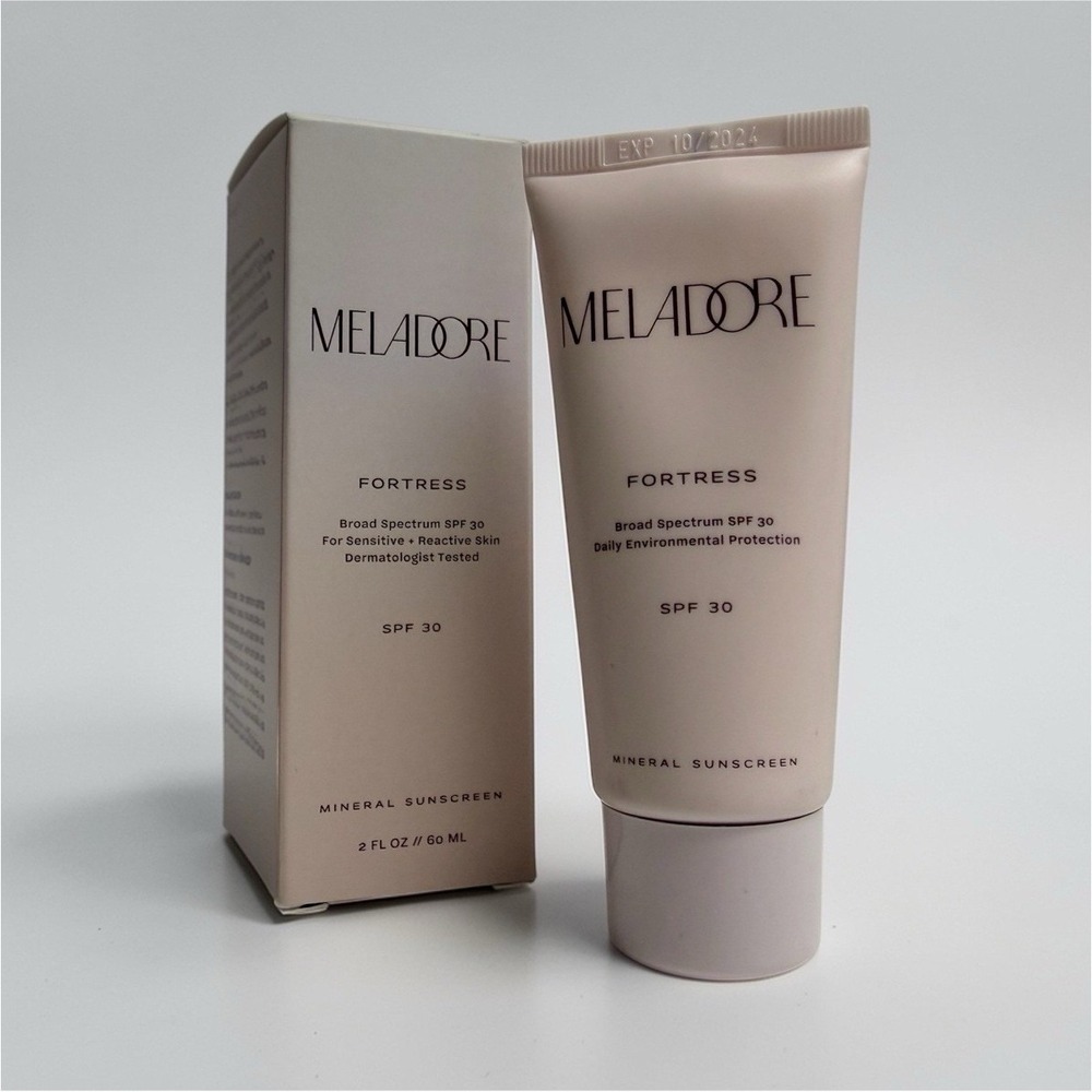 Meladore Fortress SPF 30 Mineral Sunscreen 2oz Travel Size NEW Sold Out